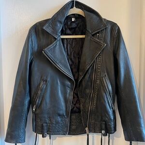 TopShop Leather Moto Jacket